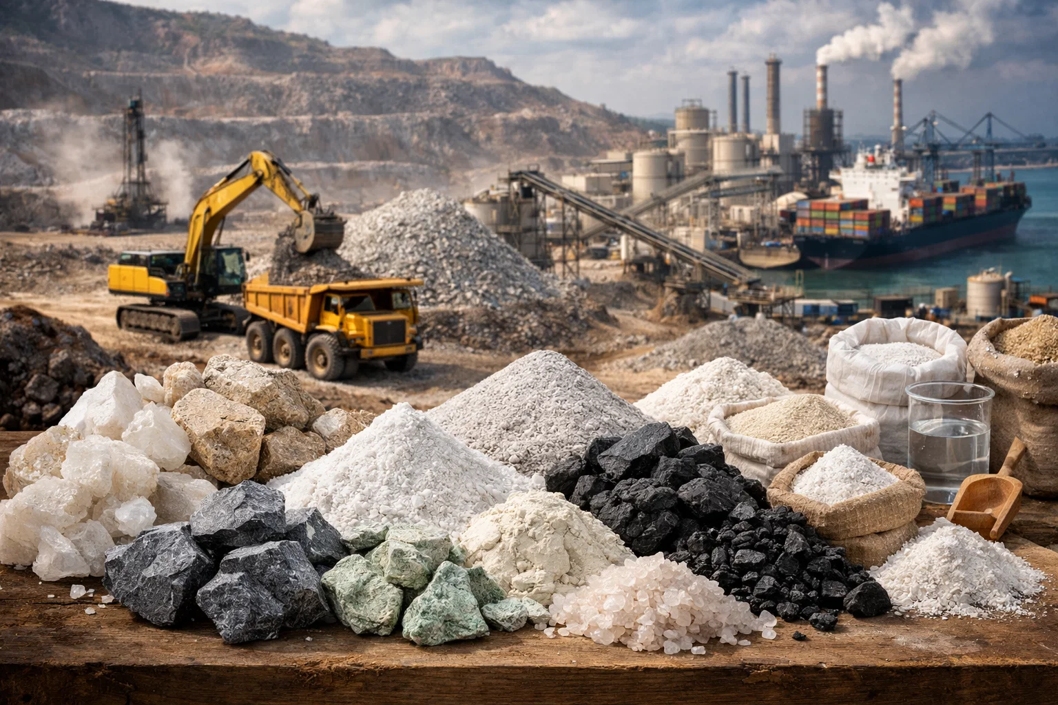 Minerals and Raw Materials